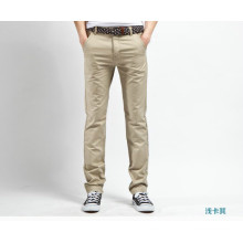 Pantalones de hombre OEM pantalones de alta calidad 100% algodón de moda